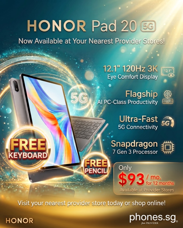 Honor Pad 20 Spotlight
